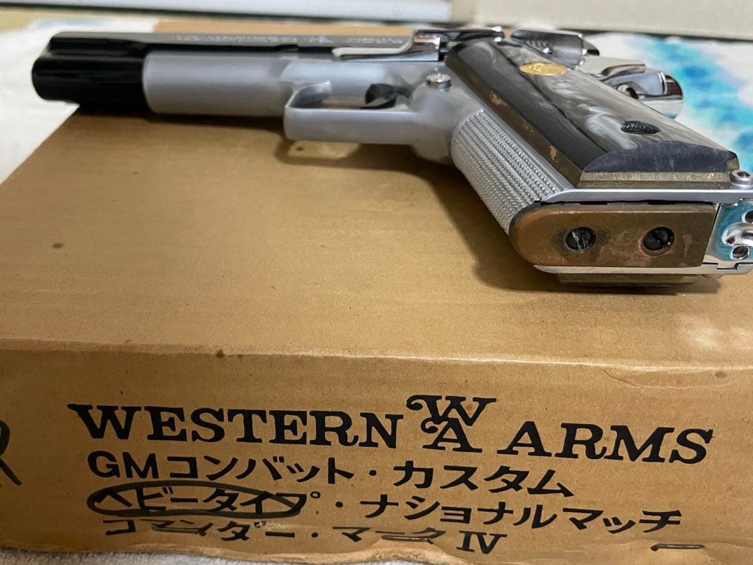 ＊ 極上美品 ＊ WA製ガバメント キャップ火薬ブローバックモデルガン