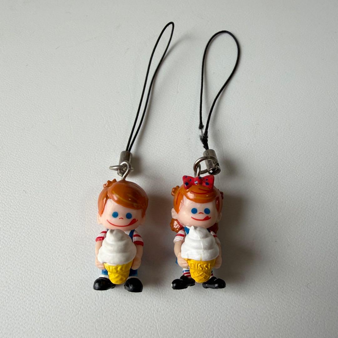 NISSEI ニックン セイチャン ストラップ ソフトクリーム - メルカリ