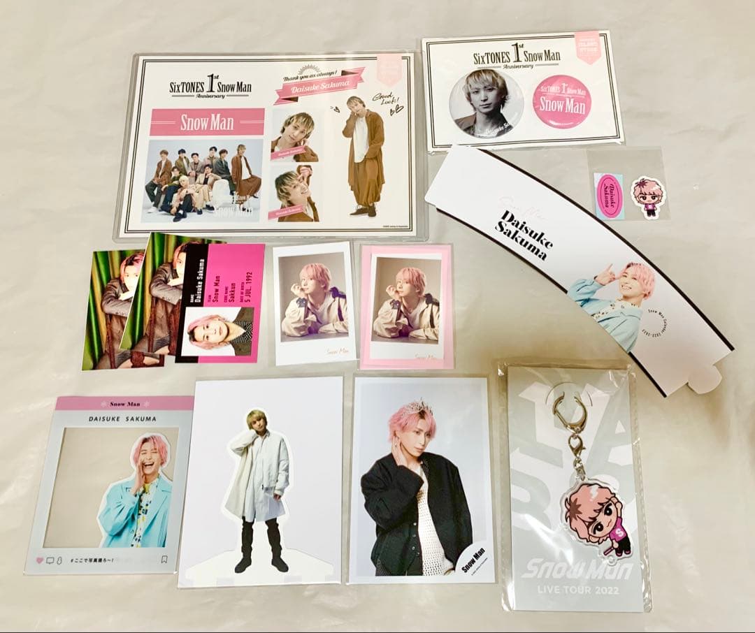 Amazon.co.jp: snowman LIVE TOUR 2021 Mania アクスタ アクリル