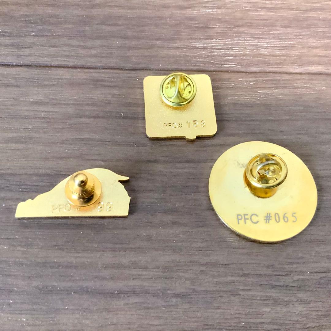 【終売品】ペンギン ピンバッジ ペンギン会議 ペンギンファンクラブ セット売り