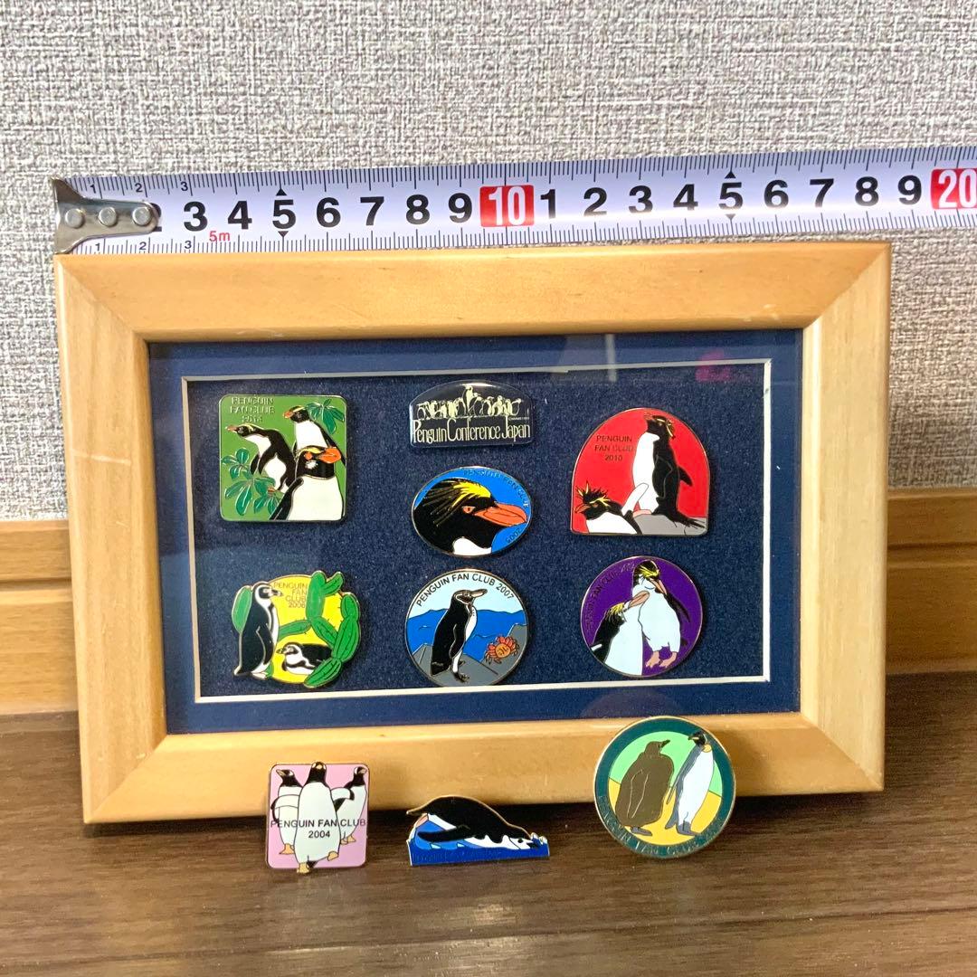 【終売品】ペンギン ピンバッジ ペンギン会議 ペンギンファンクラブ セット売り
