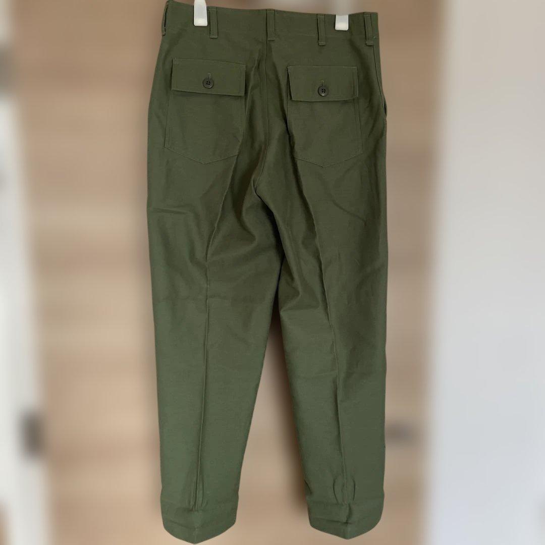 THE SHINZONE ワークパンツ オリーブグリーン