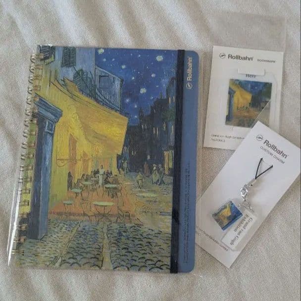 大ゴッホ展】夜のカフェテラス 3点セット【ロルバーン】【Rollbahn
