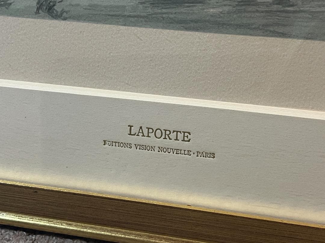 特大型 リトグラフ ジョルジュ・ラポルト - yellows.co.jp 日本