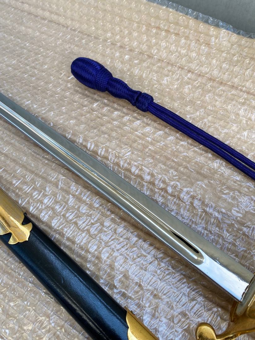 防衛大学校指揮刀？　儀礼長剣　模造刀　サーベル　軍刀