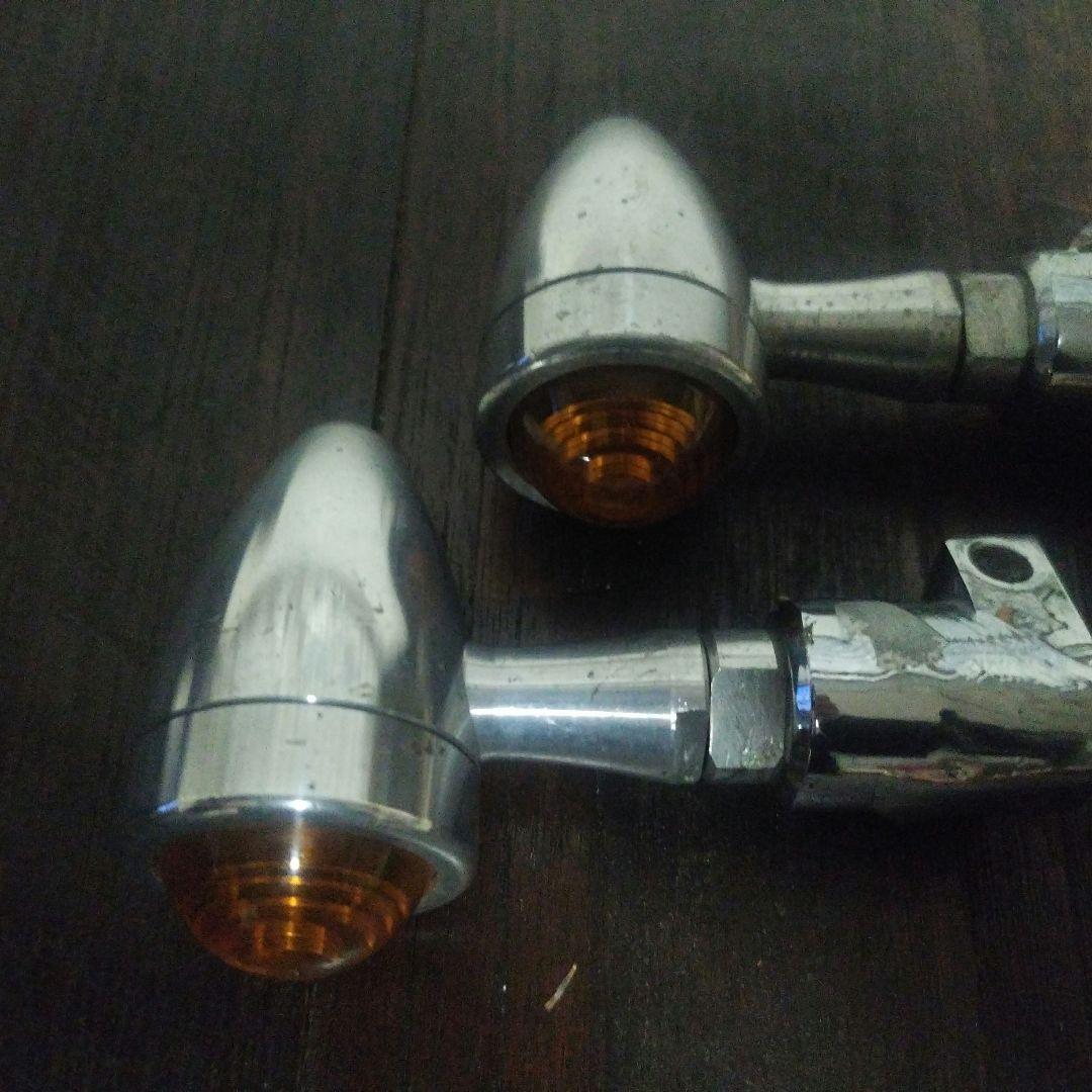 POSH アルミ削り出しウィンカー 4個セット オレンジレンズ付き 楽天