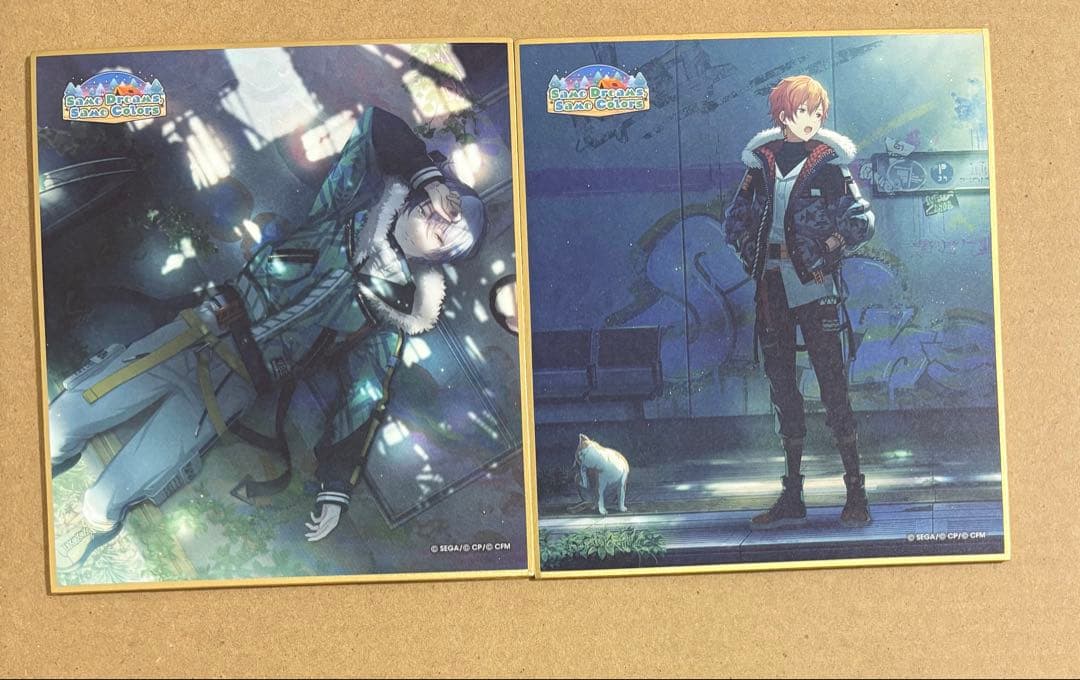 プロセカ 色紙 東雲彰人 青柳冬弥 プロセカ 東雲彰人 ミニ色紙 神山