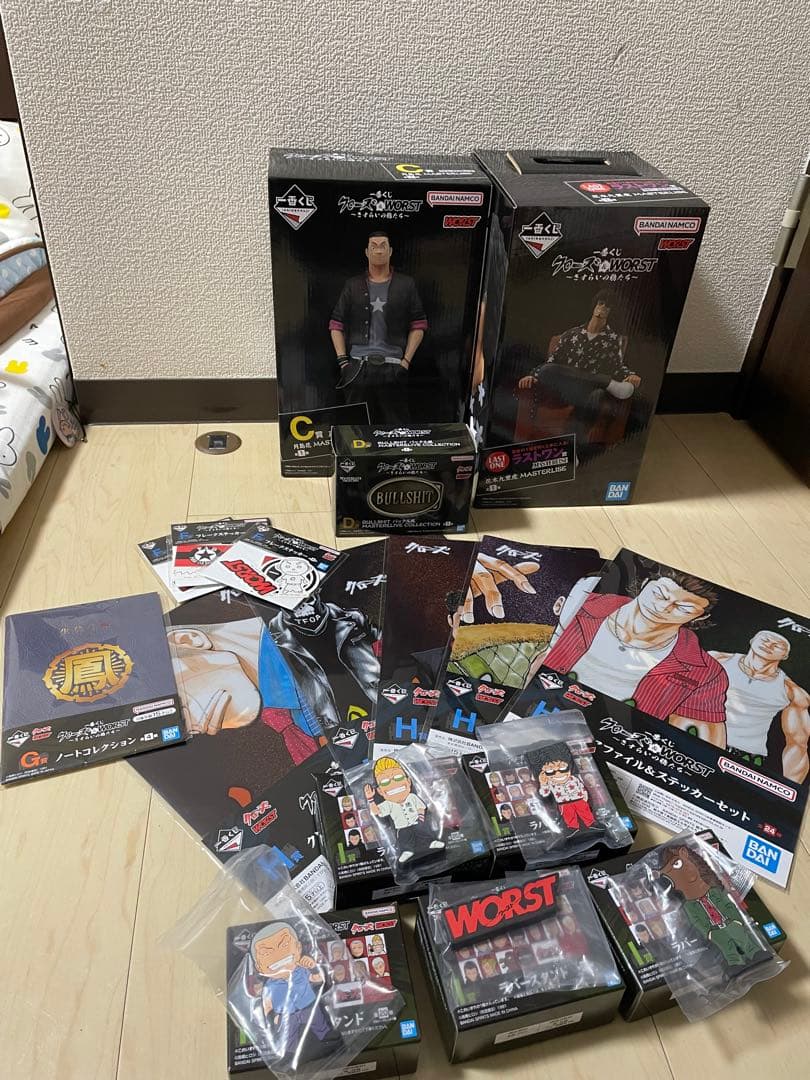 一番くじ クローズ＆WORST ～さすらいの鴉たち～ C賞 D賞 ラストワン賞