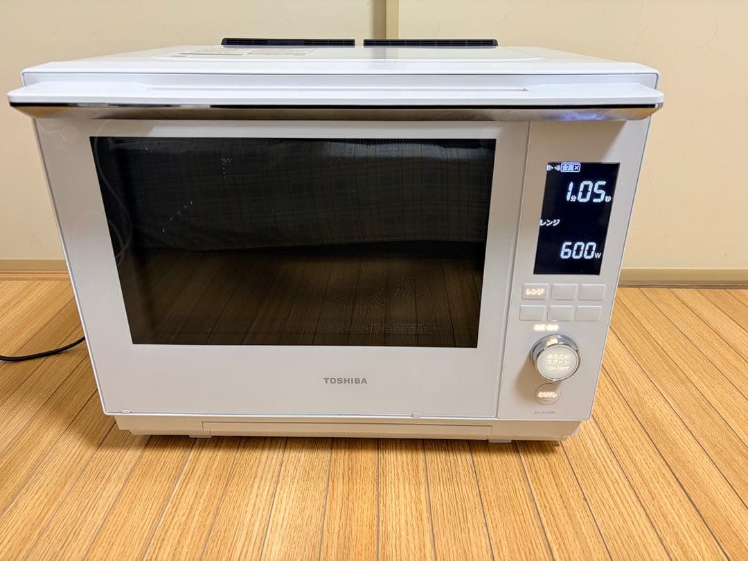 東芝 石窯ドーム ER-YD3000 2023年製 30L 動作確認済 レンタル] [30L]東芝 石窯ドーム ER-YD3000 オーブンレンジ 過熱水蒸気