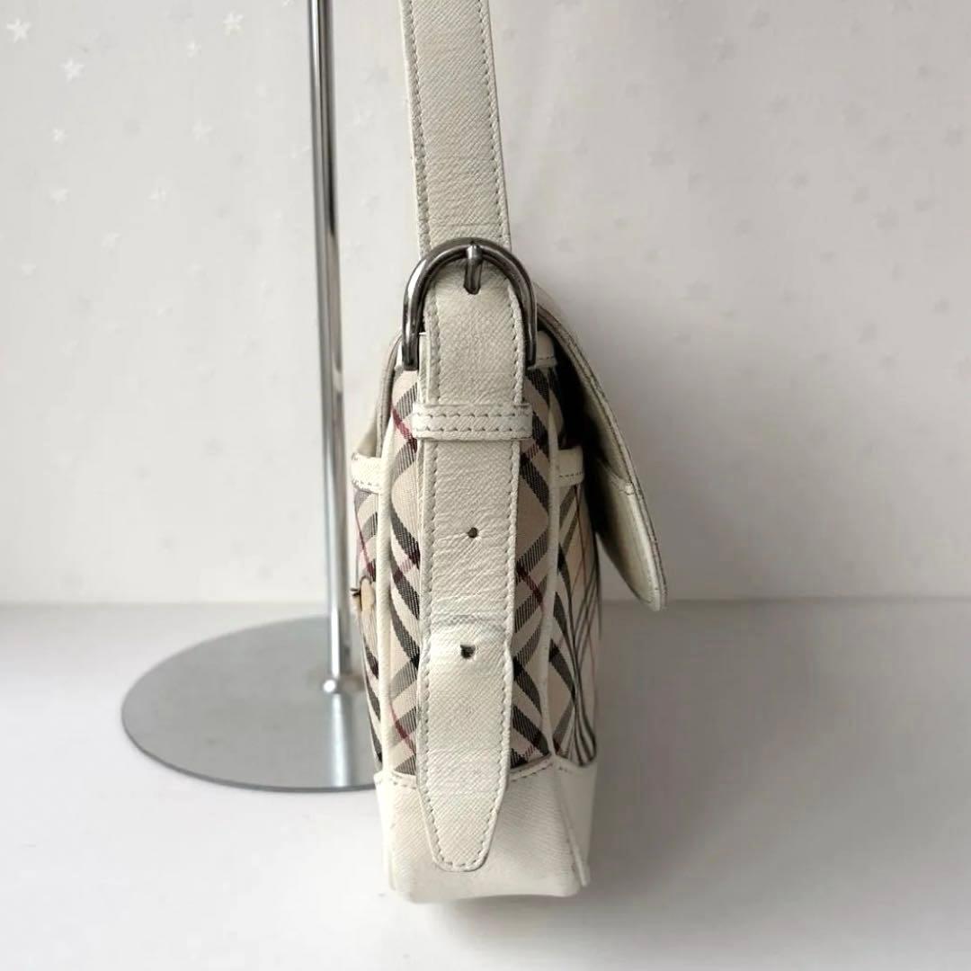 ★連休セール【BURBERRY】ワンショルダーバッグ　ターンロック　ノバチェック