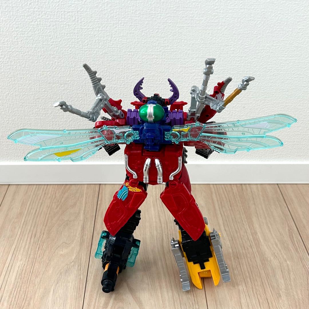 王様戦隊 DXキングオージャー タランチュラナイト　3大シュゴッド 現状品