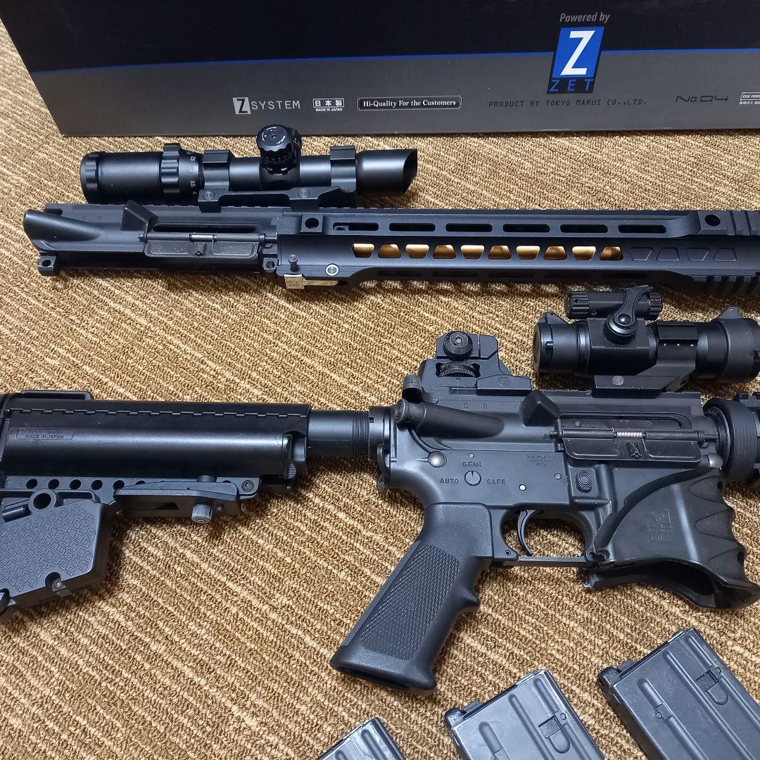 東京マルイ　CLOBR BLOCK1 ガスガン 光学サイト付き　アッパー追加