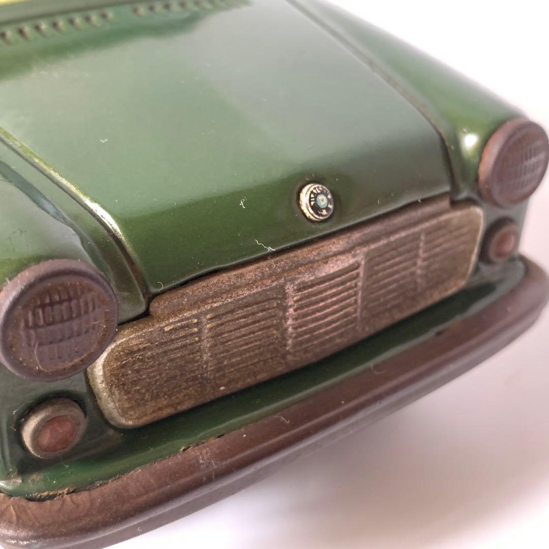 BCバンダイ ダットサン ブルーバード ブリキ フリクション 当時物