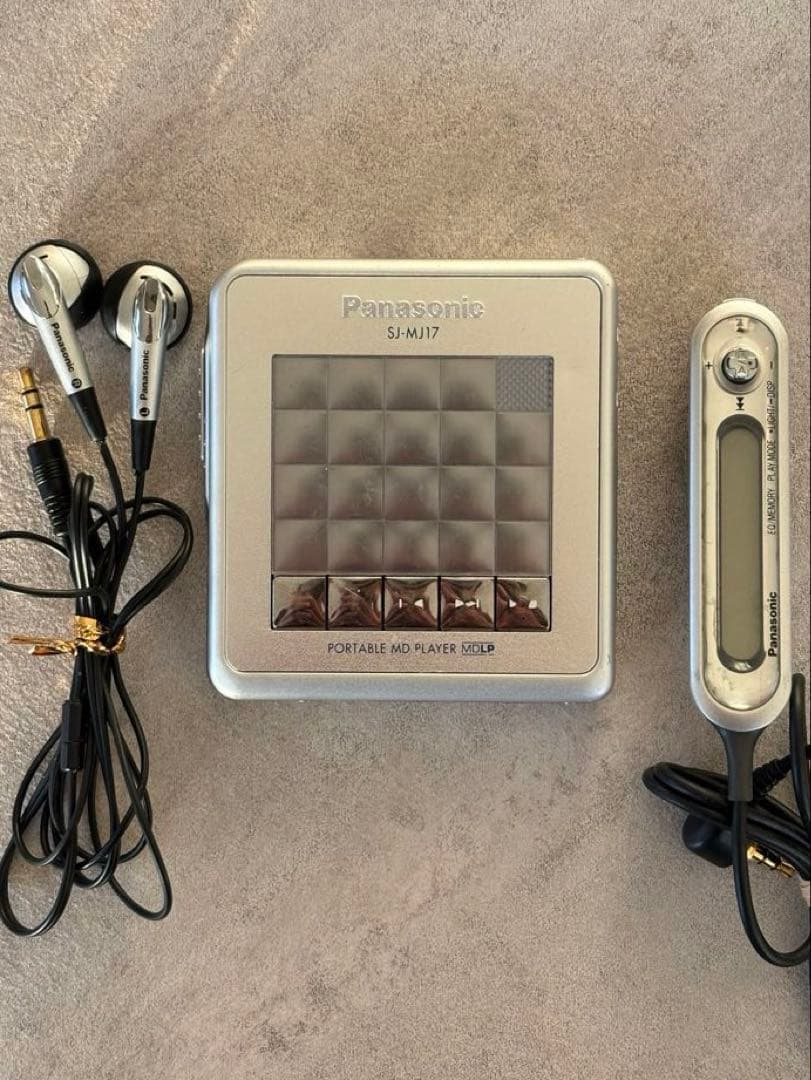 ⭐️動作品□Panasonic MDプレーヤー SJ-MJ17 リモコン付 - メルカリ