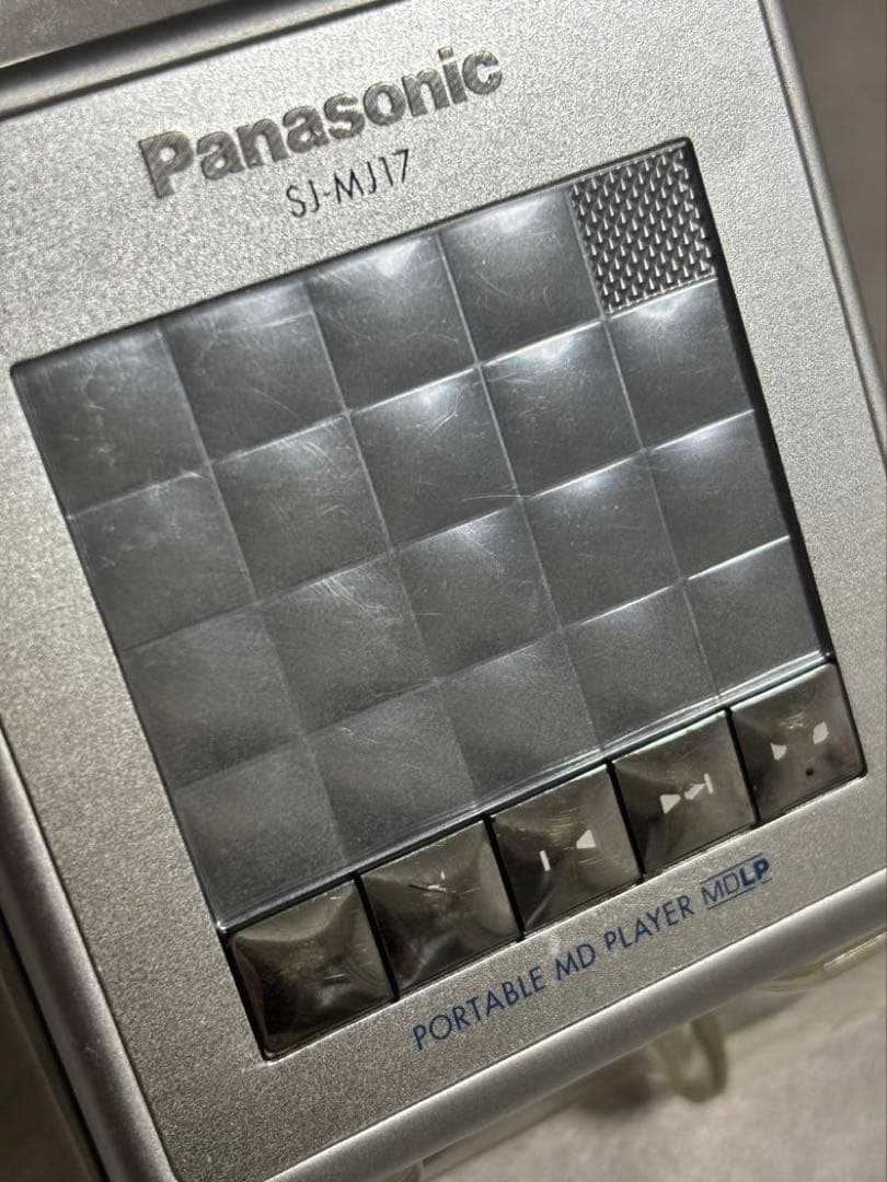 ⭐️動作品□Panasonic MDプレーヤー SJ-MJ17 リモコン付 - メルカリ