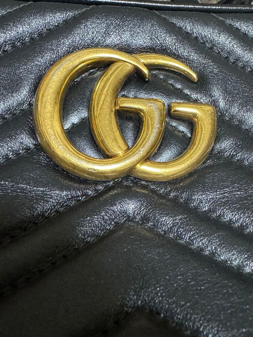 m*e様 GUCCI グッチ ショルダーバッグ GGマーモント