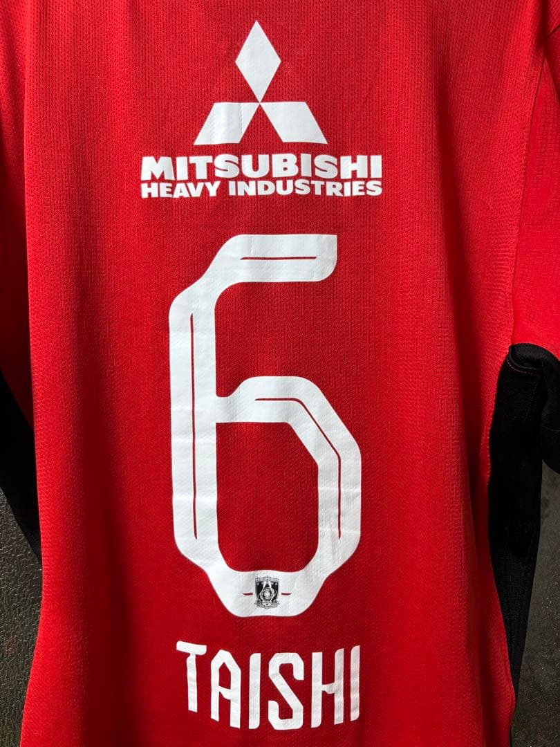 2025 浦和レッズ オーセンティックユニフォーム No.6 松本泰志 XXL