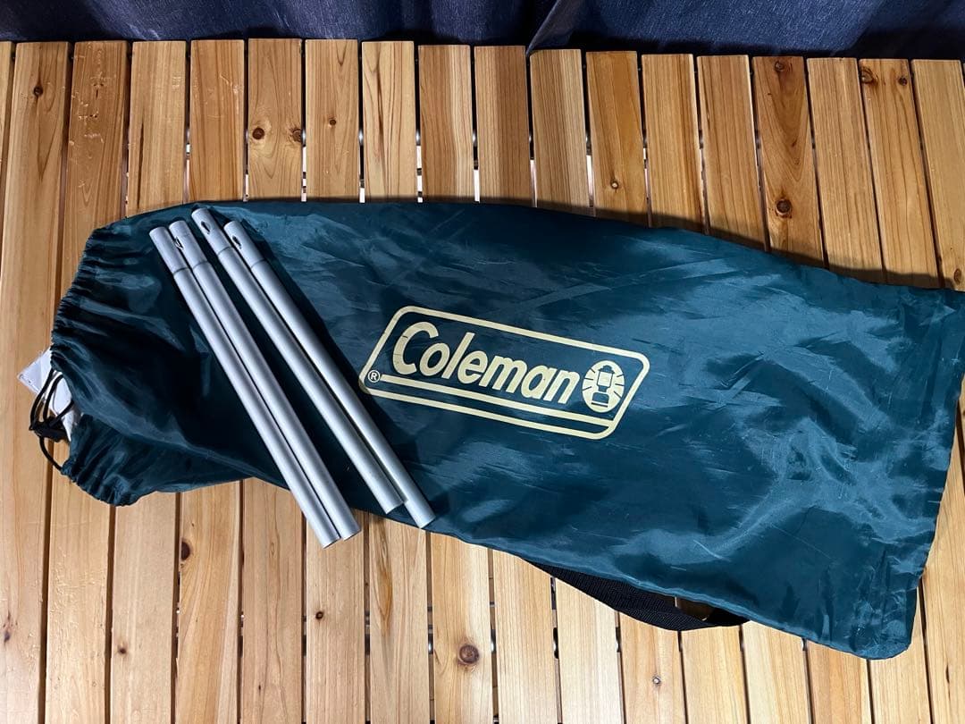 Coleman ナチュラルウッドロールテーブル 120 廃番 希少の通販はau PAY