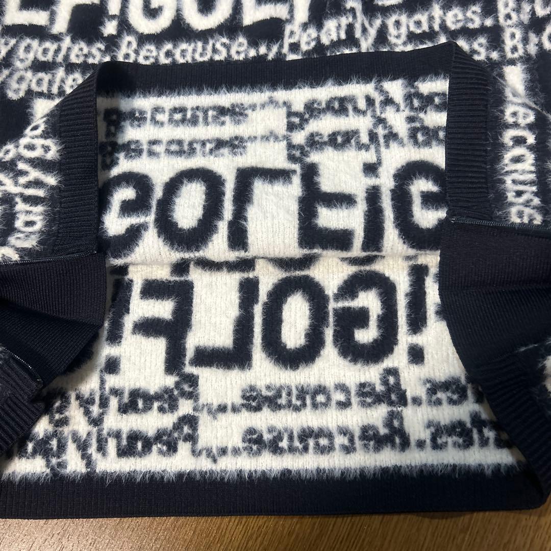 ★PEARLY GATES GOＬF柄ジャガードニットセットアップ　【2】