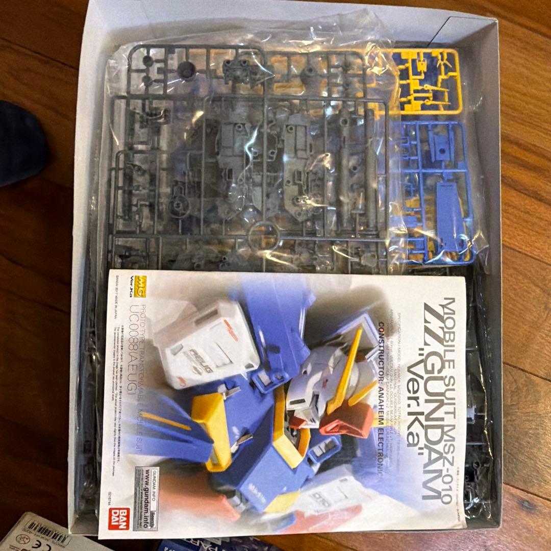 MG ZZ GUNDAM Ver.Ka 1/100 プレミアムデカール付強化型