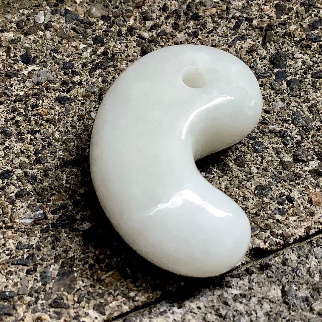 ⭕️神様からの授かり 吉祥開運*糸魚川翡翠 ジェダイト勾玉 極上高品質鑑定