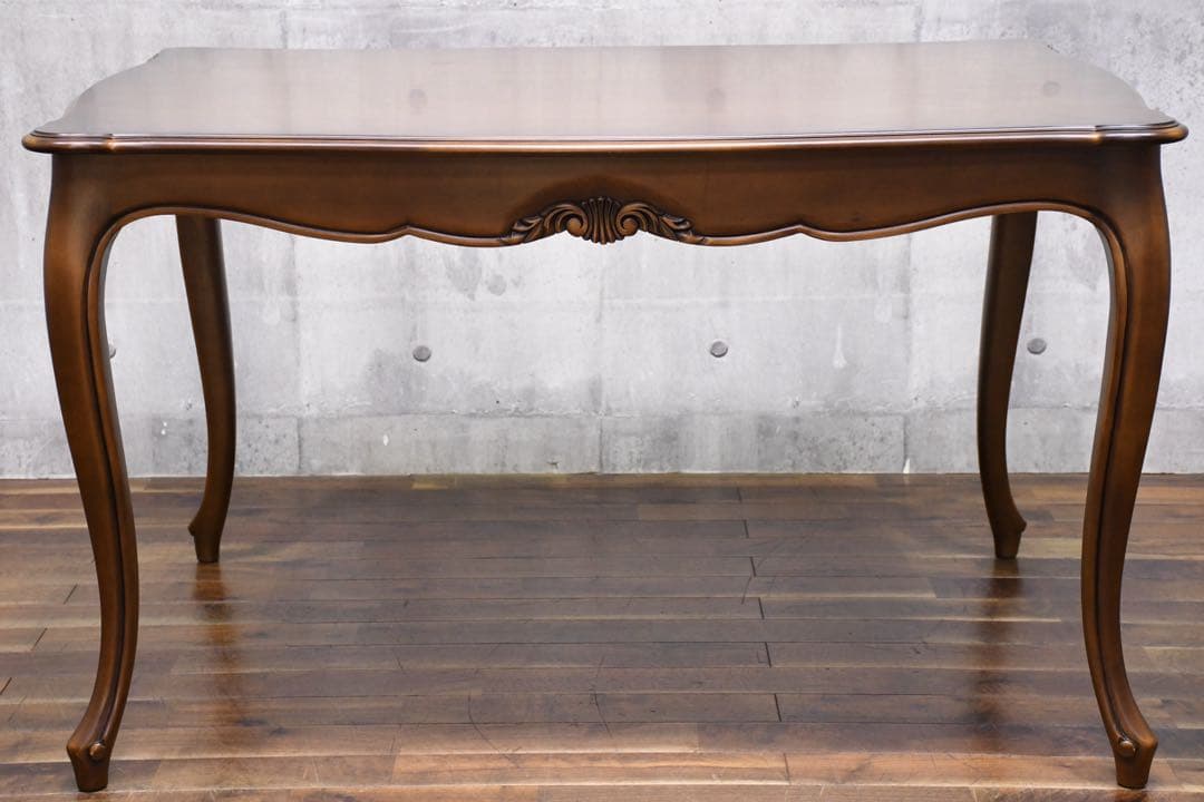 EGK54 カリモク 猫脚 彫刻 ダイニングテーブル DP4200 クラシック