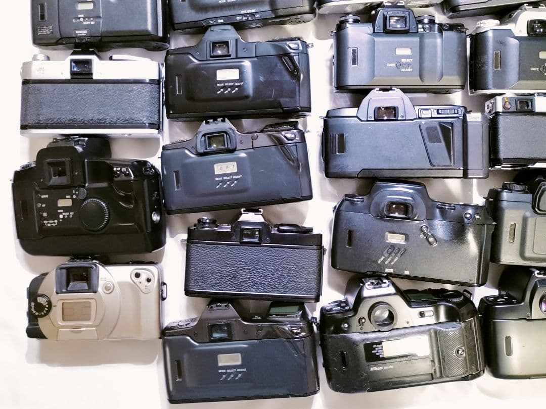 ジャンク]フィルムカメラ、レンズ他有 まとめ売り 36個 メーカー様々