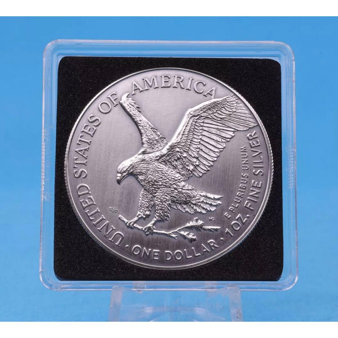 200枚限定】アメリカ イーグル銀貨 カラーアンティーク仕上げ