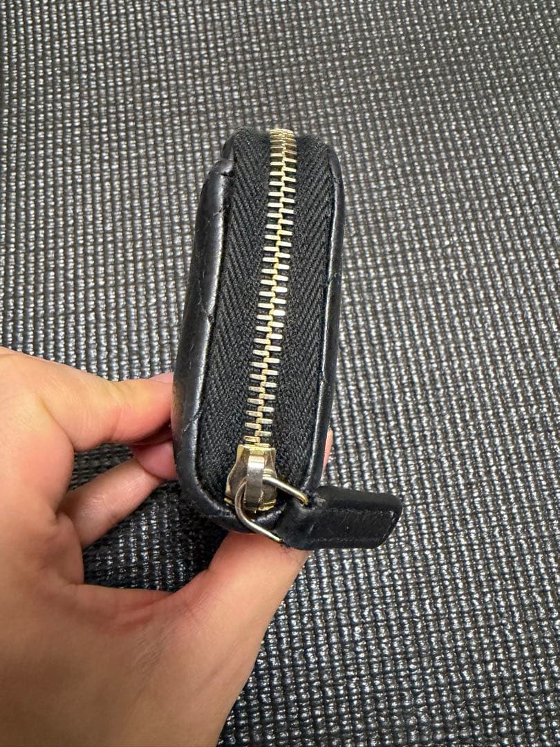 CHANEL ブラック ケース キルティング
