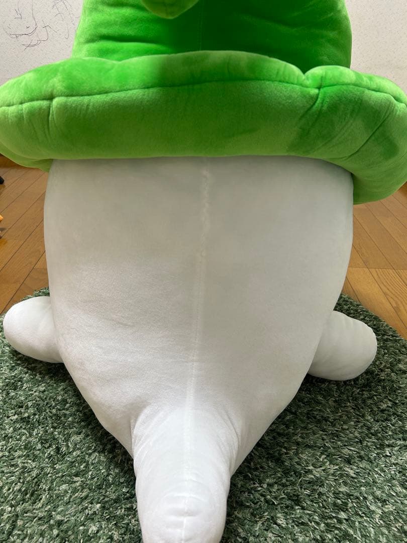 緑色　みどりくん　VILLAGE/VANGUARD 巨大ぬいぐるみ