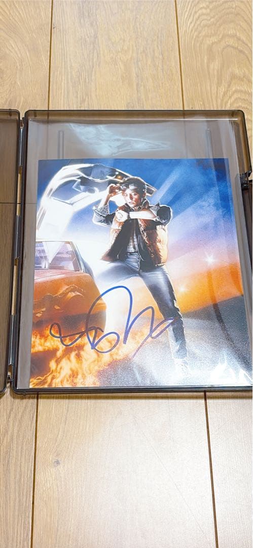【最終値下げ】マイケル・J・フォックス 直筆サイン　コミコン マイケル・J・フォックス直筆サイン🖋️ 個人的にはもうクライマックス