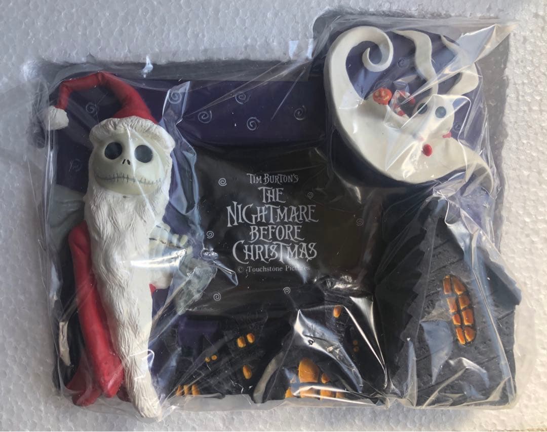 美品 ナイトメア・ビフォア・クリスマス レジンフォトフレーム 2種