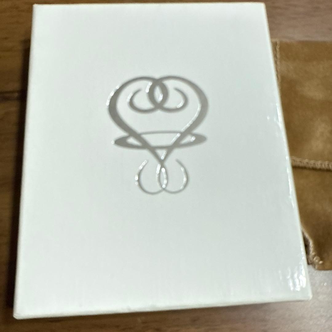 藤井フミヤ　クリアボールFFマークデザイン ペンダント　シルバー