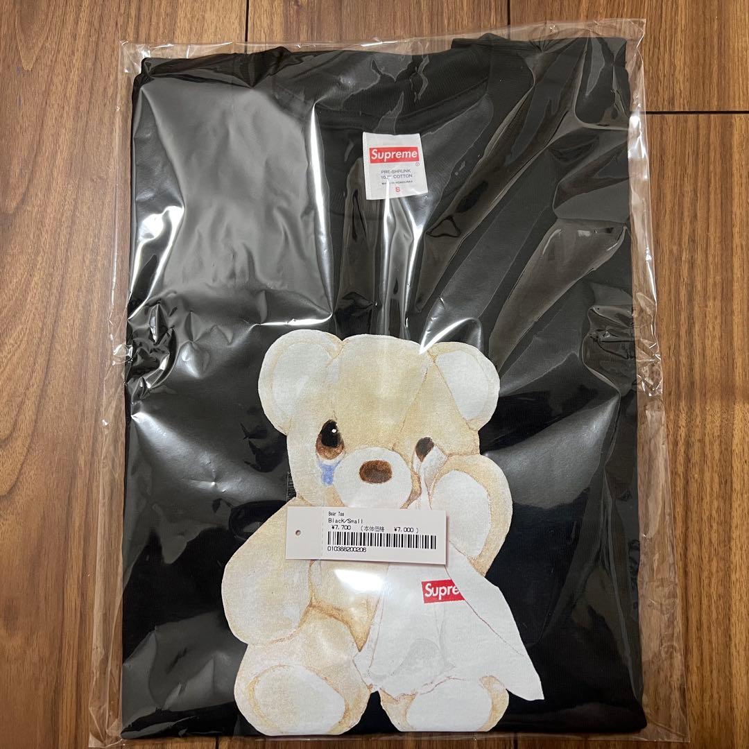 Sサイズ supreme bear tee 黒 supreme Bear Tee サイズS黒
