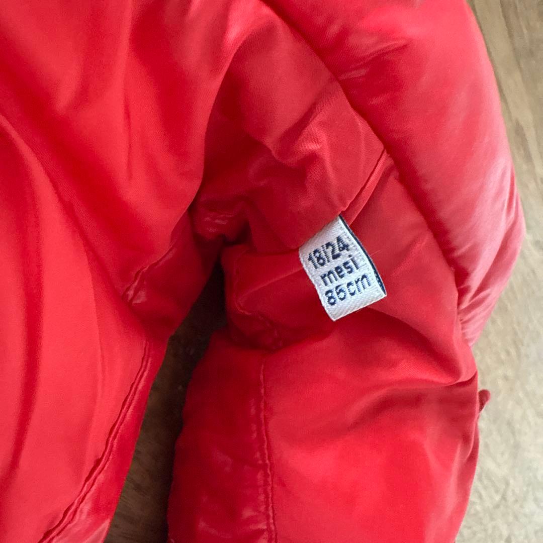 MONCLER ダウンベスト レッド　2T