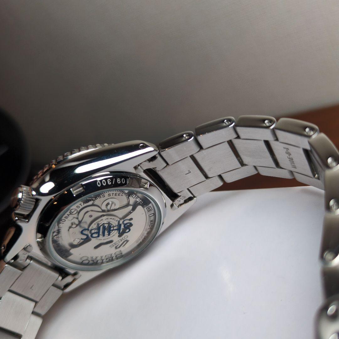 SEIKO 5スポーツ SBSA247 ネイビー 　SHIPS別注