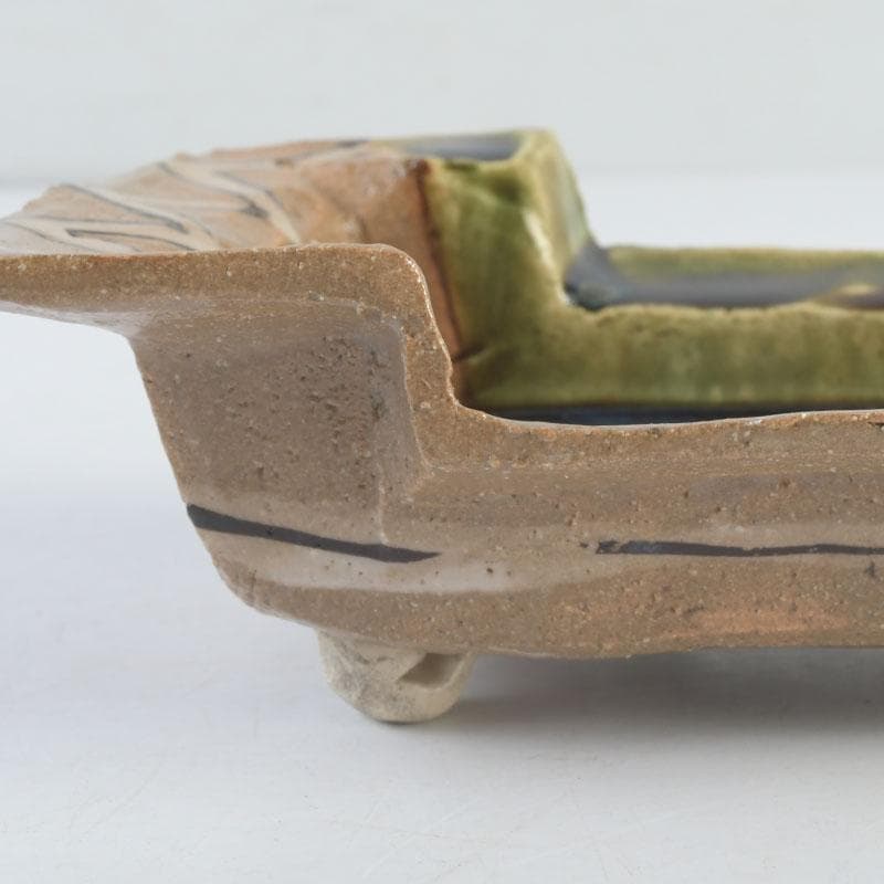 北大路魯山人作 織部焼 角向付 共箱 M 9721 - メルカリ