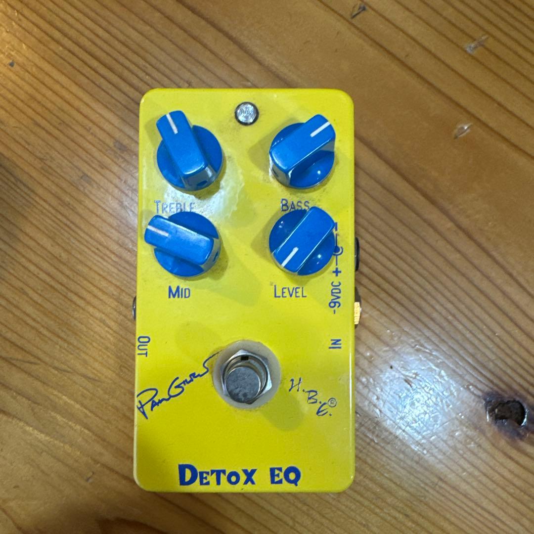 開封済み未使用　HBE Detox EQ ギターエフェクター Homebrew Electronics HBE Detox EQ Paul Gilbert signature - What To