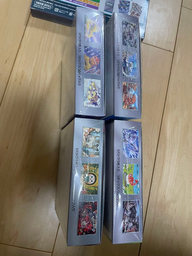 ポケカ　ポケセン産BOXセット　exスペシャルセットおまけ付き