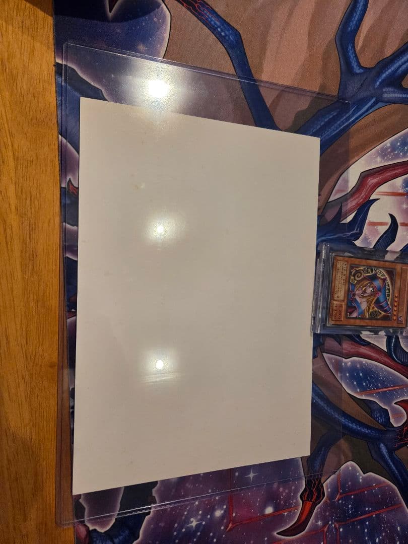 遊戯王 台紙付属 ブラック・マジシャン・ガール 字レア G3-11 白封筒 希少