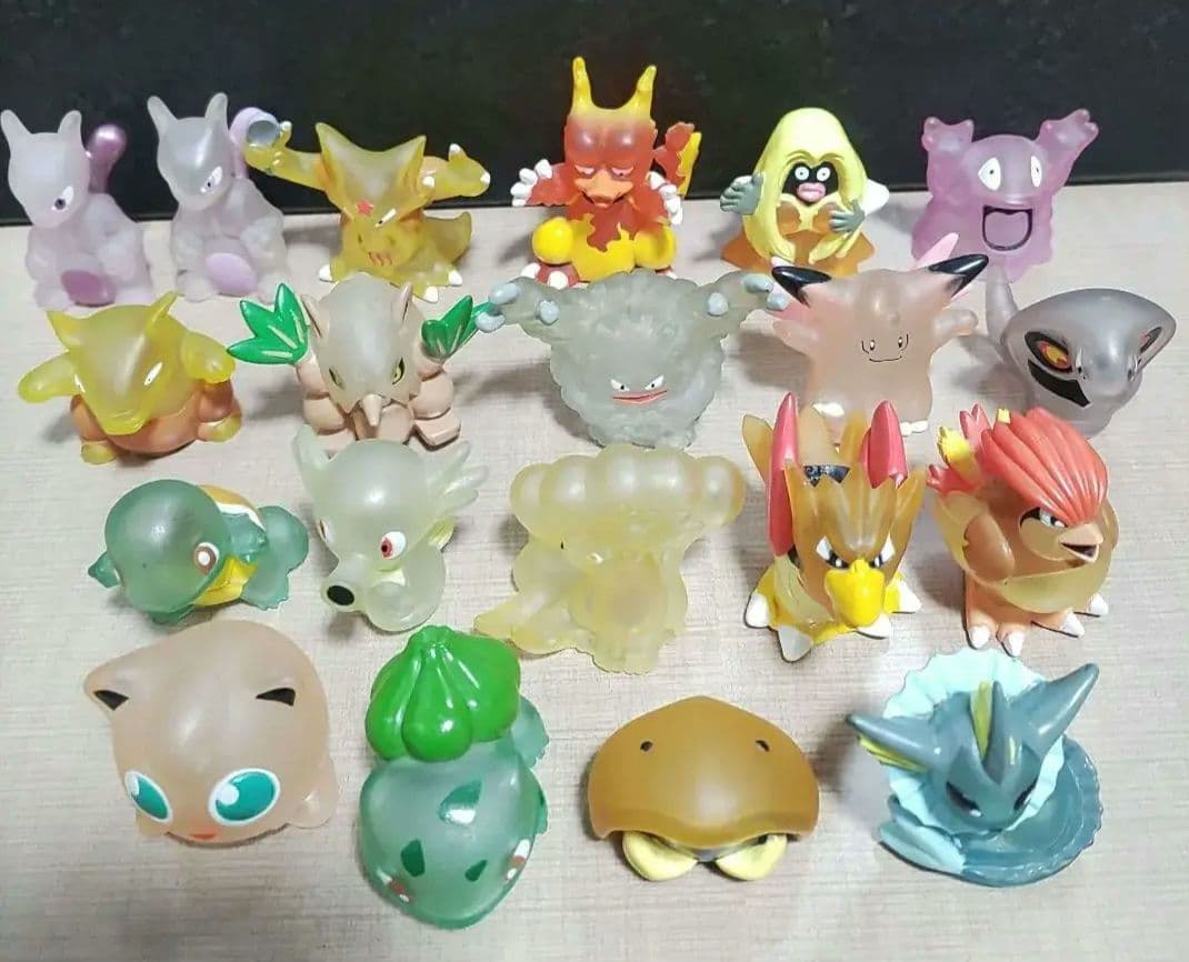ポケモン 指人形】ポケモン指人形大量まとめ/クリアカラーあり Pocket