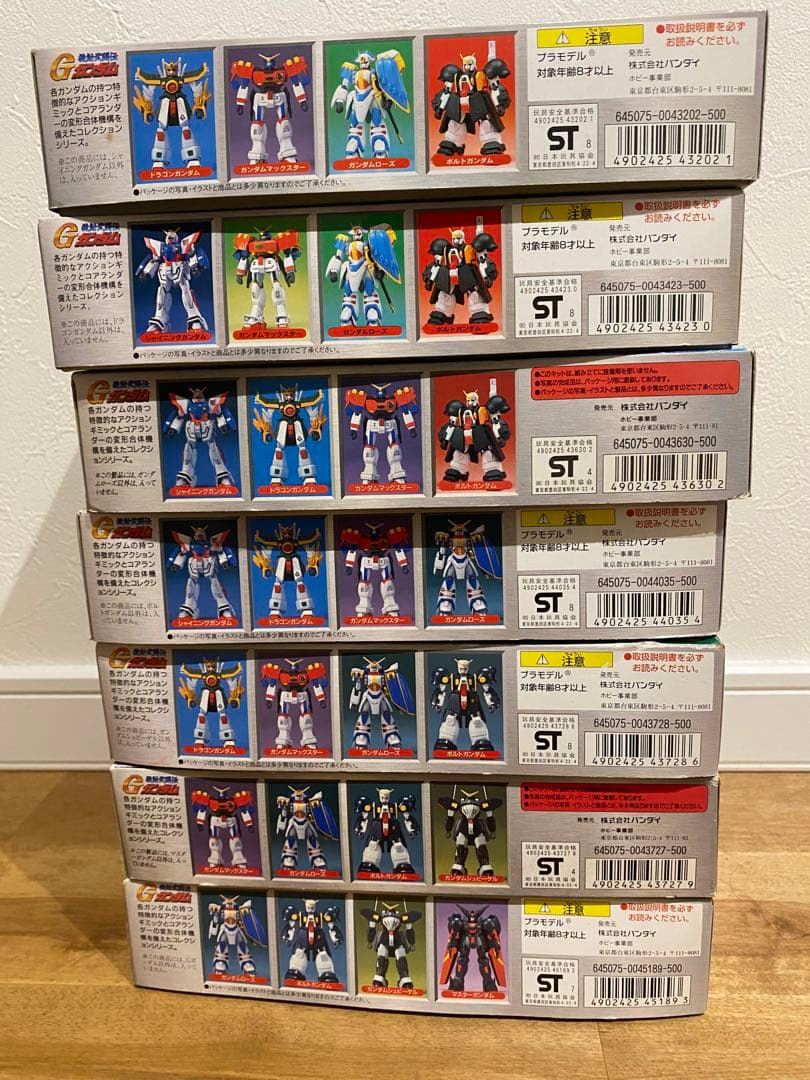 機動武闘伝Gガンダム 1/144 まとめ売り ガンダム