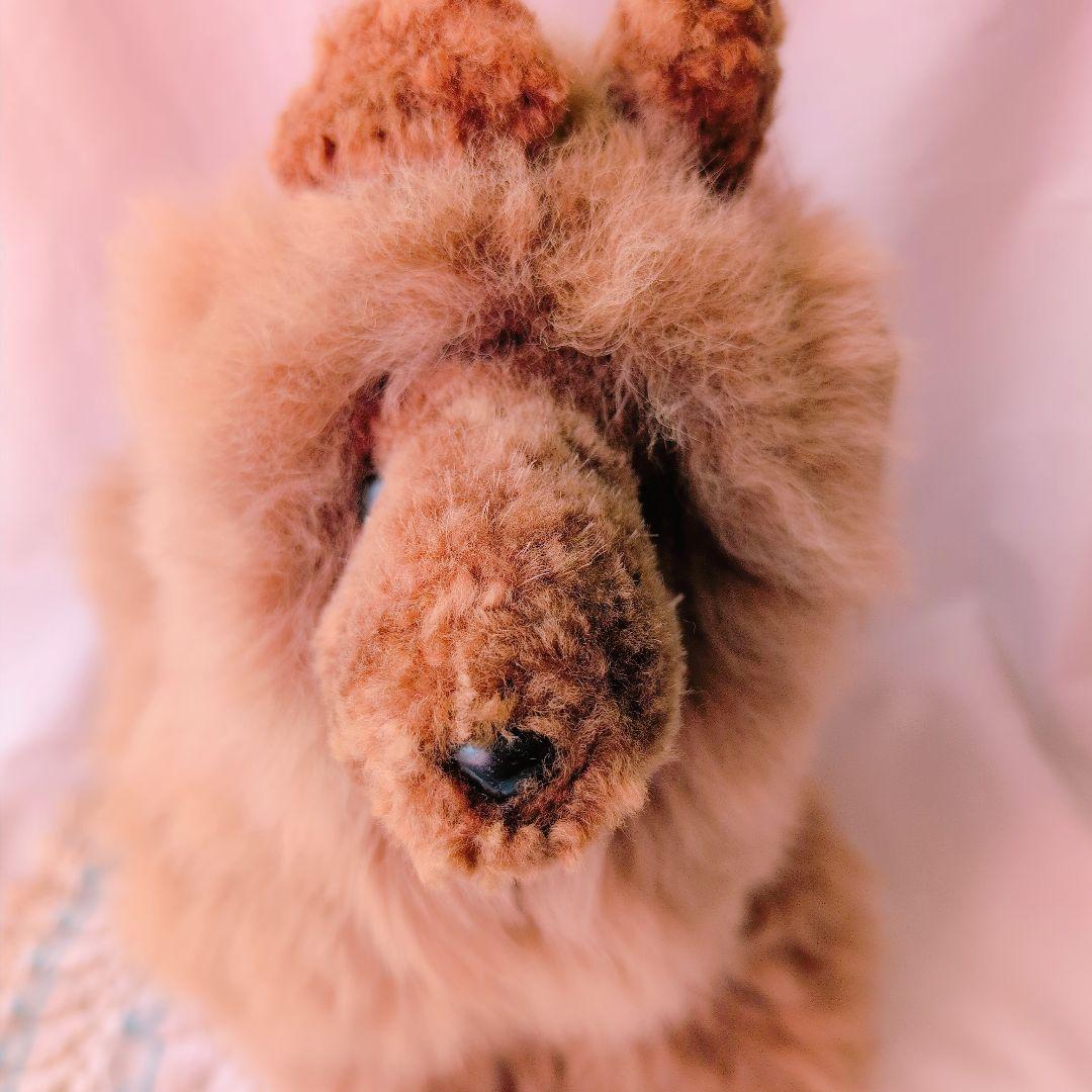 アルパカ100%　ぬいぐるみ　新品タグ付　アニマル　犬　ラマ