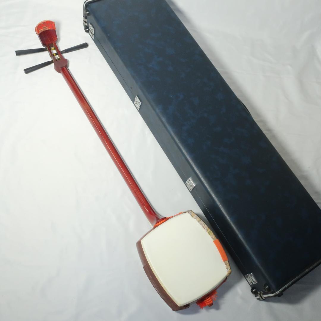三味線 細棹 撥 予備弦 ハードケース 付属 初心者セット - メルカリ