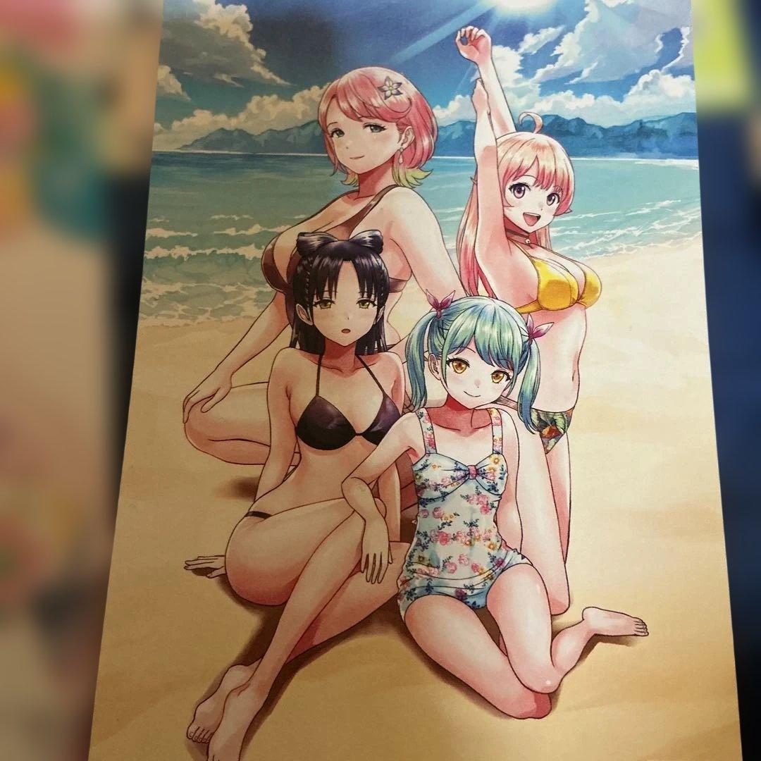 懐かしのレディ　ポストカード　栞