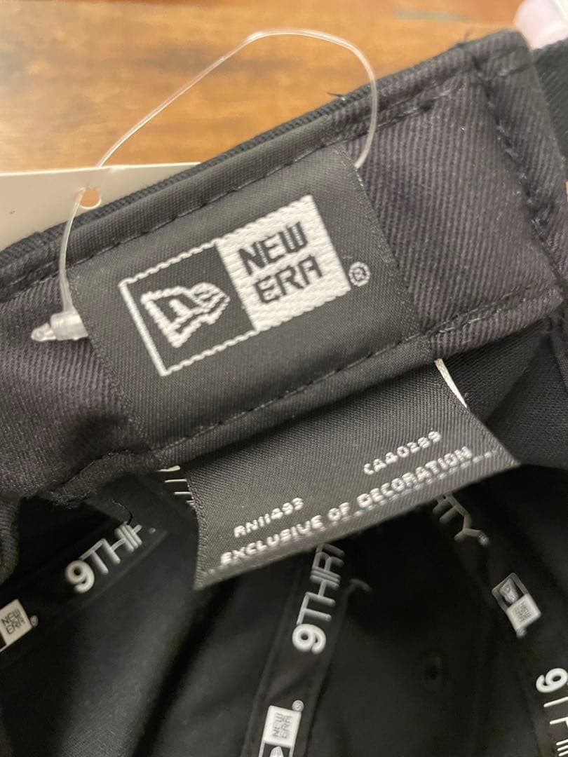 レア 金宮 NEW ERA 9THIRTY ブラック キャップ