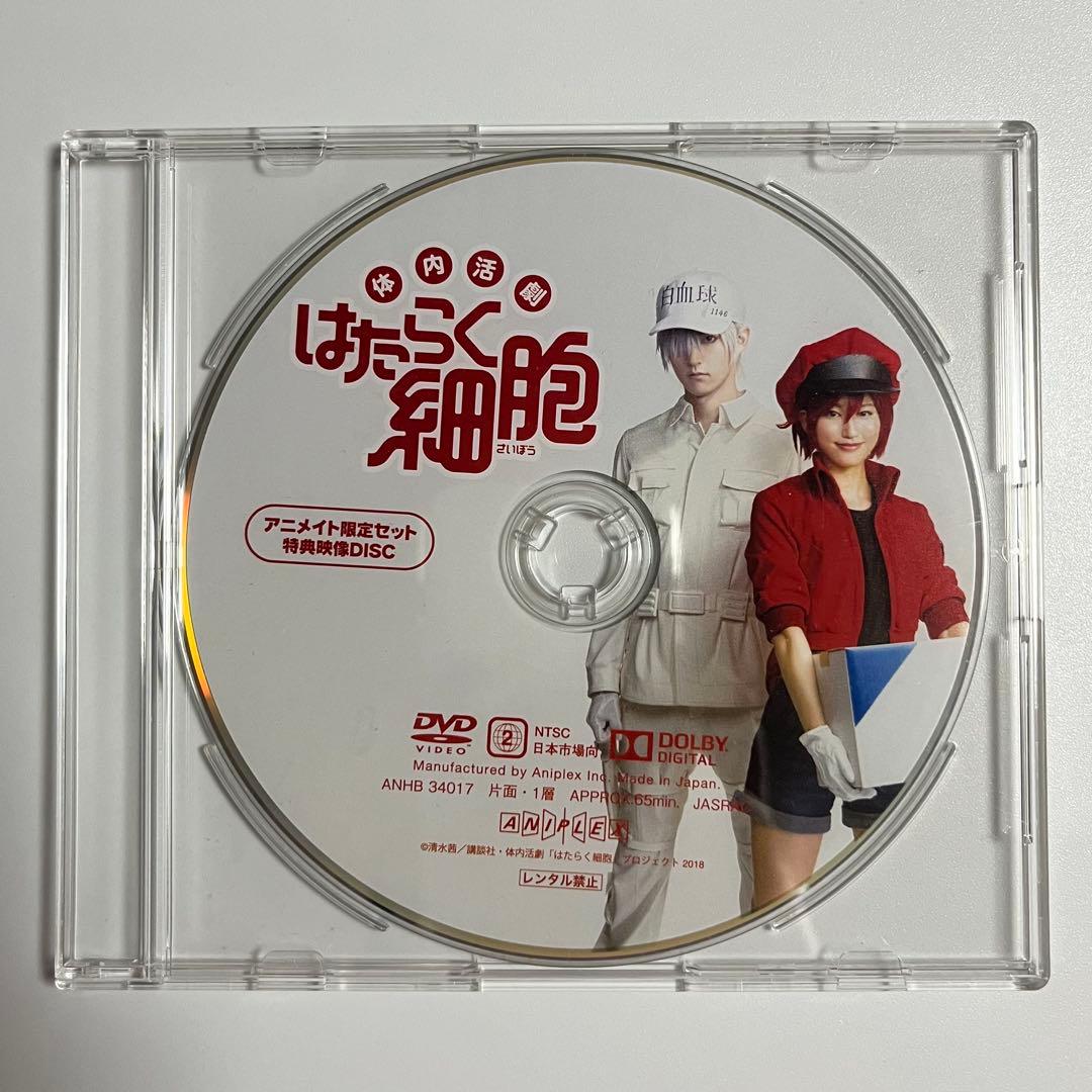 未開封】体内活劇 はたらく細胞 アニメイト 特典映像DISC - メルカリ