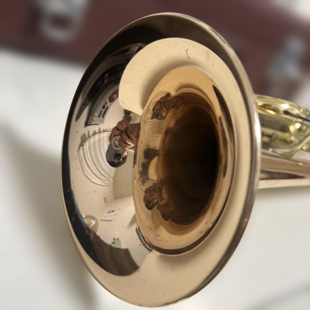 希少✨YAMAHA トランペット　YTR-333 赤ベル ハードケース付き 名機