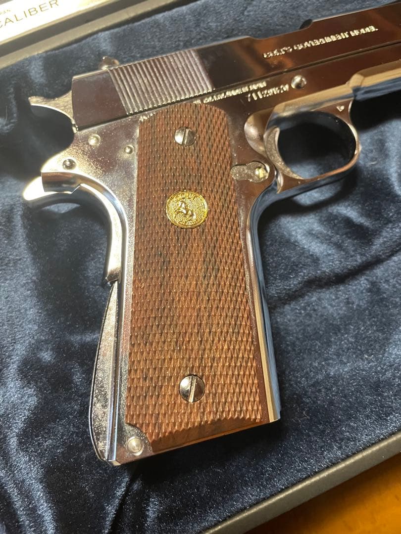 東京マルイ　コルト ガバメント シリーズ'70 ニッケルフィニッシュ