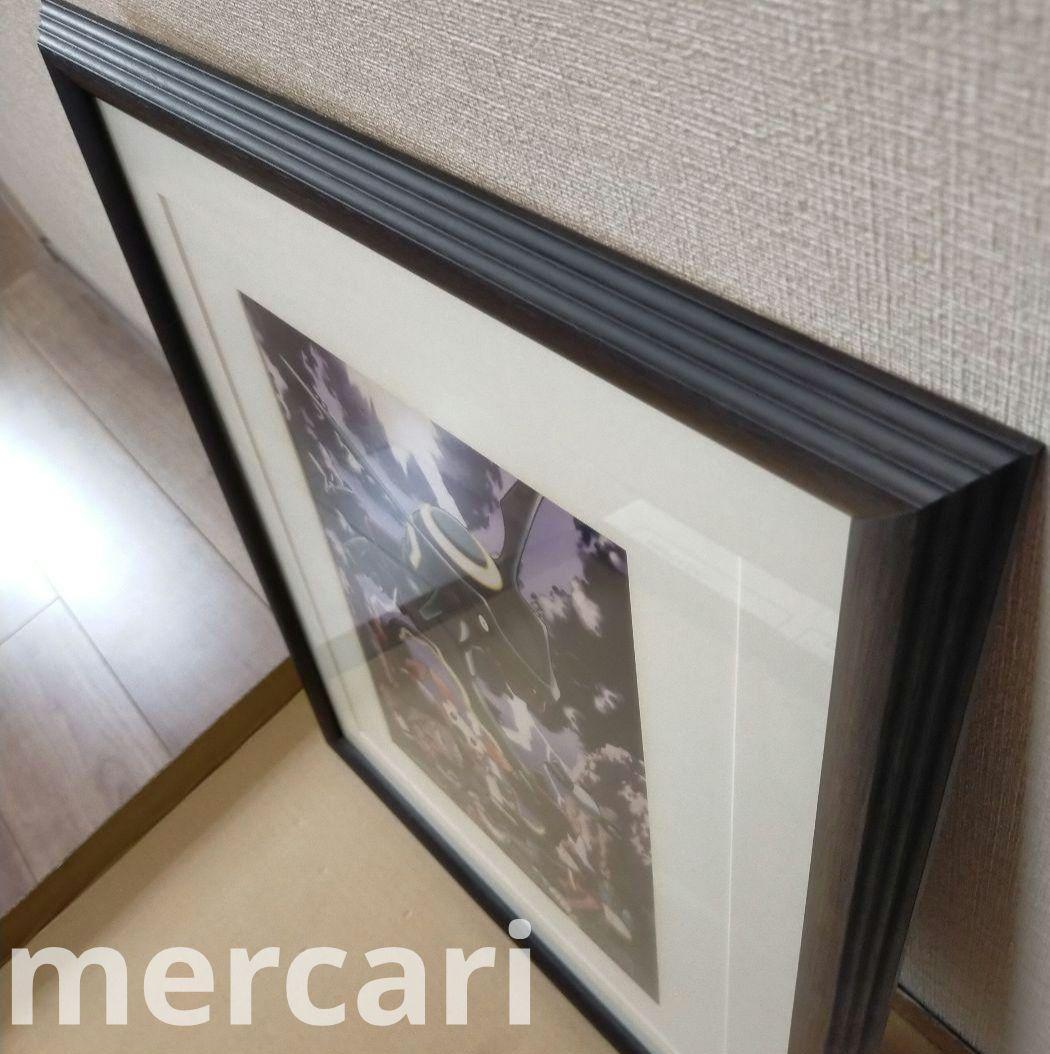 【100枚限定】ポケモン　コレクタブルアート　レックウザ逆鱗